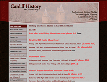 Tablet Screenshot of cardiffhistory.co.uk